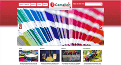 Desktop Screenshot of camallon.com.br