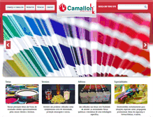 Tablet Screenshot of camallon.com.br